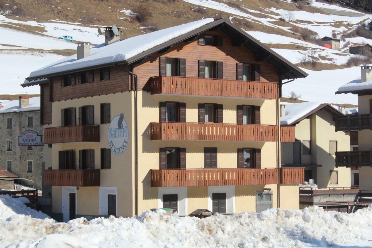 Residence Raethia Tra Bormio E Livigno Pradelle Eksteriør billede